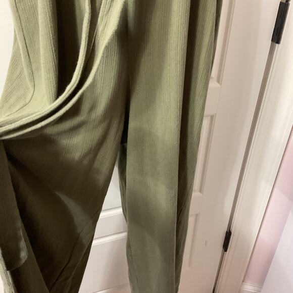 Gap Olive Green Jumpsuit Scoop Neck XL - Picture 3 of 7